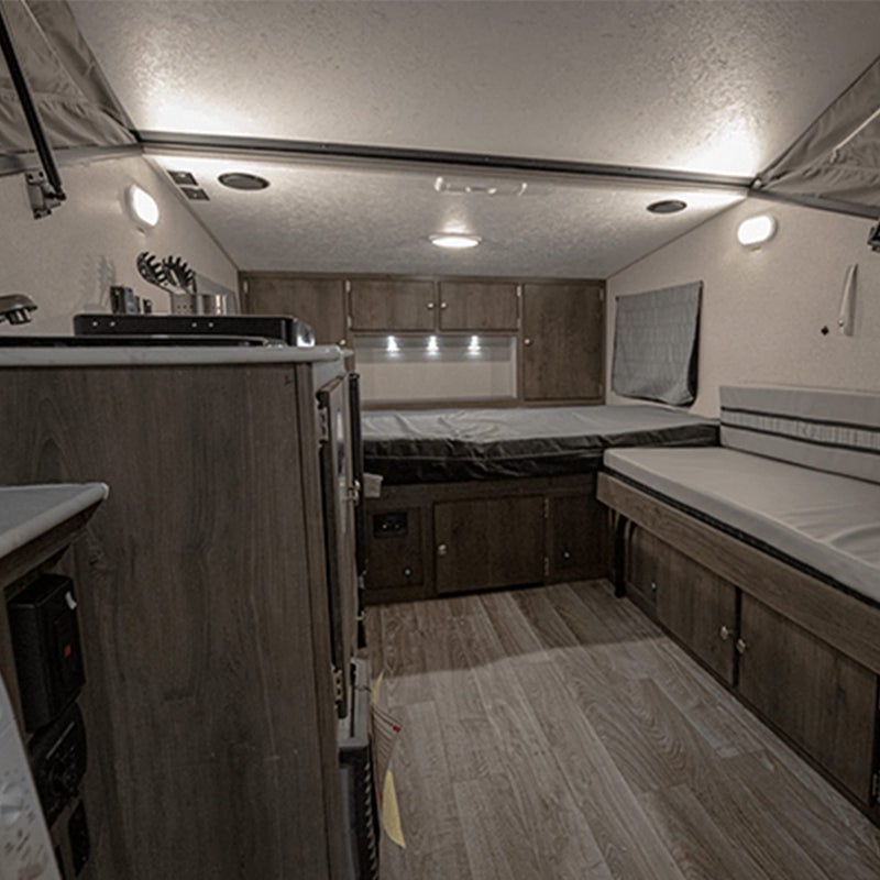 Facon 12V LED Bright RV Pancake Light Surface Mount, DDS01-008, 12Volt Interior Light with Switch, for RV Motorhomes Camper Caravan Trailer Boat, 3400K - Image 5